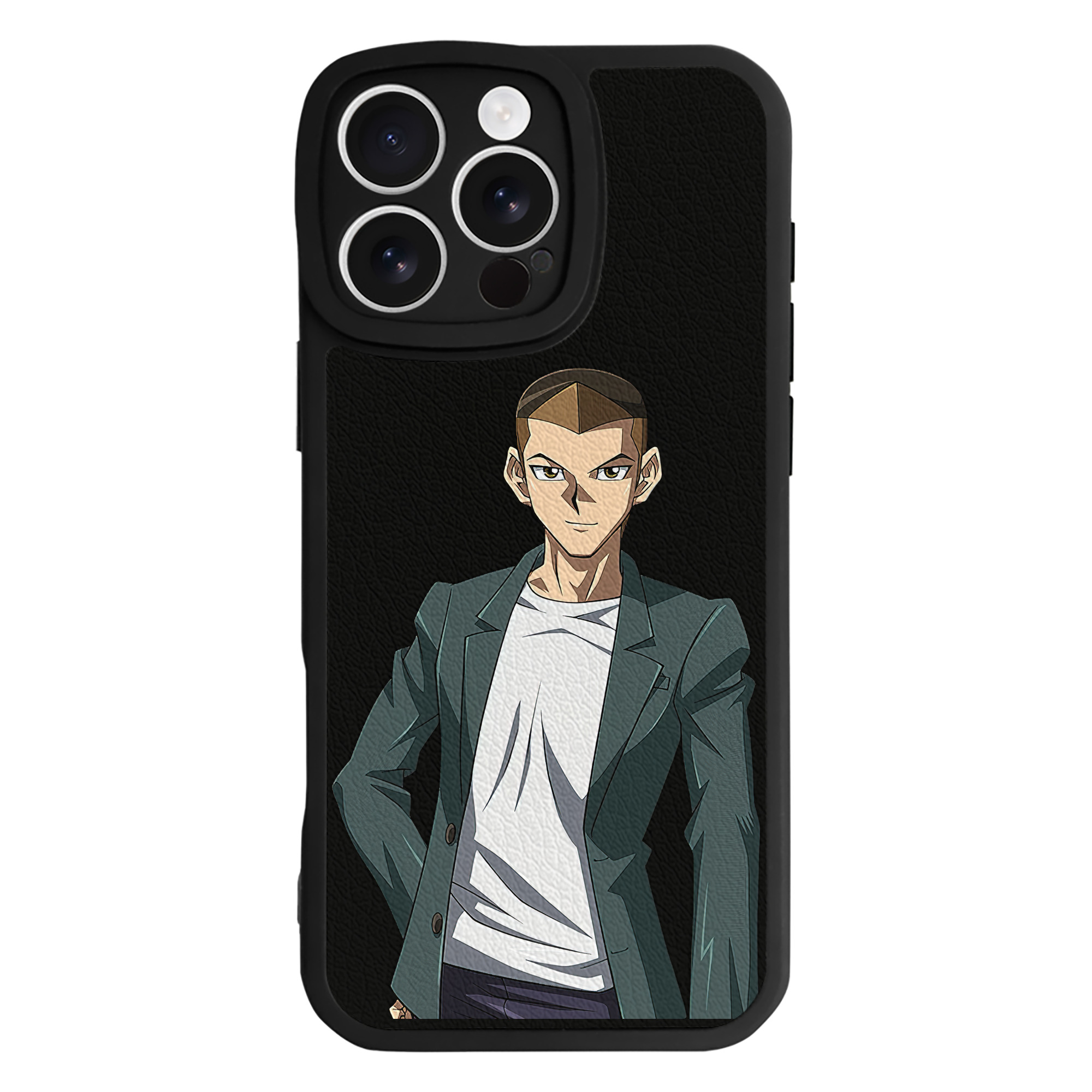 遊☆戯☆王 Yu-Gi-Oh! 【iPhone 16シリーズ対応】シリコンスマホケース（レザー調） 材質：シリコン